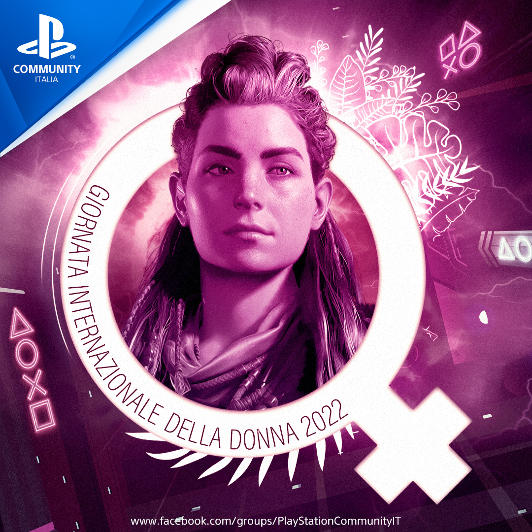 Una dedica ad ognuna delle #Donne che investono entusiasmo, passione e creatività in #PlayStation e nel mondo del gaming, ed in particolare alle vere eroine e fonti di ispirazione al nostro fianco tutti i giorni. #HappyInternationalWomensDay 🌼