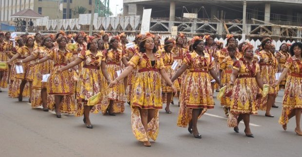 Ass parade in Yaounde