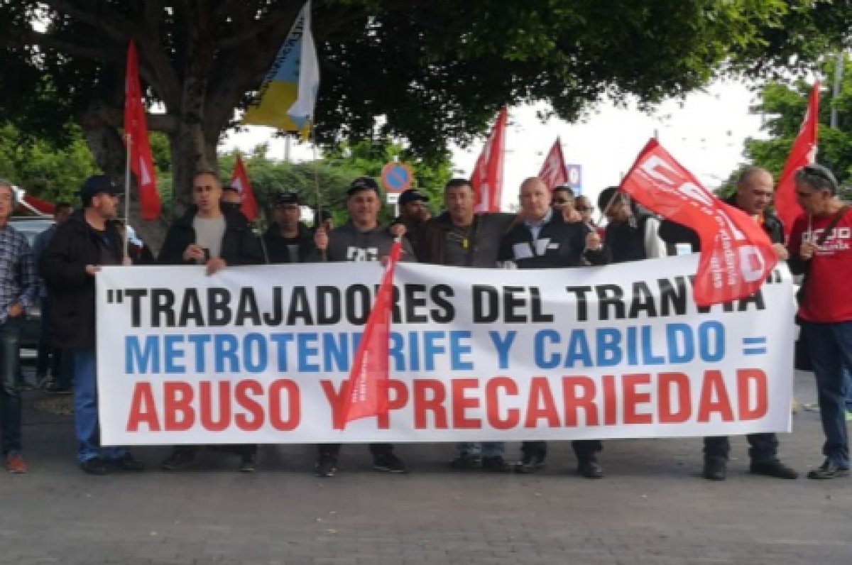 ‼️ #CCOO y UGT convocan paros laborales por el incumplimiento del Convenio Colectivo en el #MetropolitanoDeTenerife.

✊🏼 La #huelga comenzará el lunes 4 de abril ante los incumplimientos continuados de la empresa y la pasividad del Cabildo.

📰👉🏼 bit.ly/37dIcxM