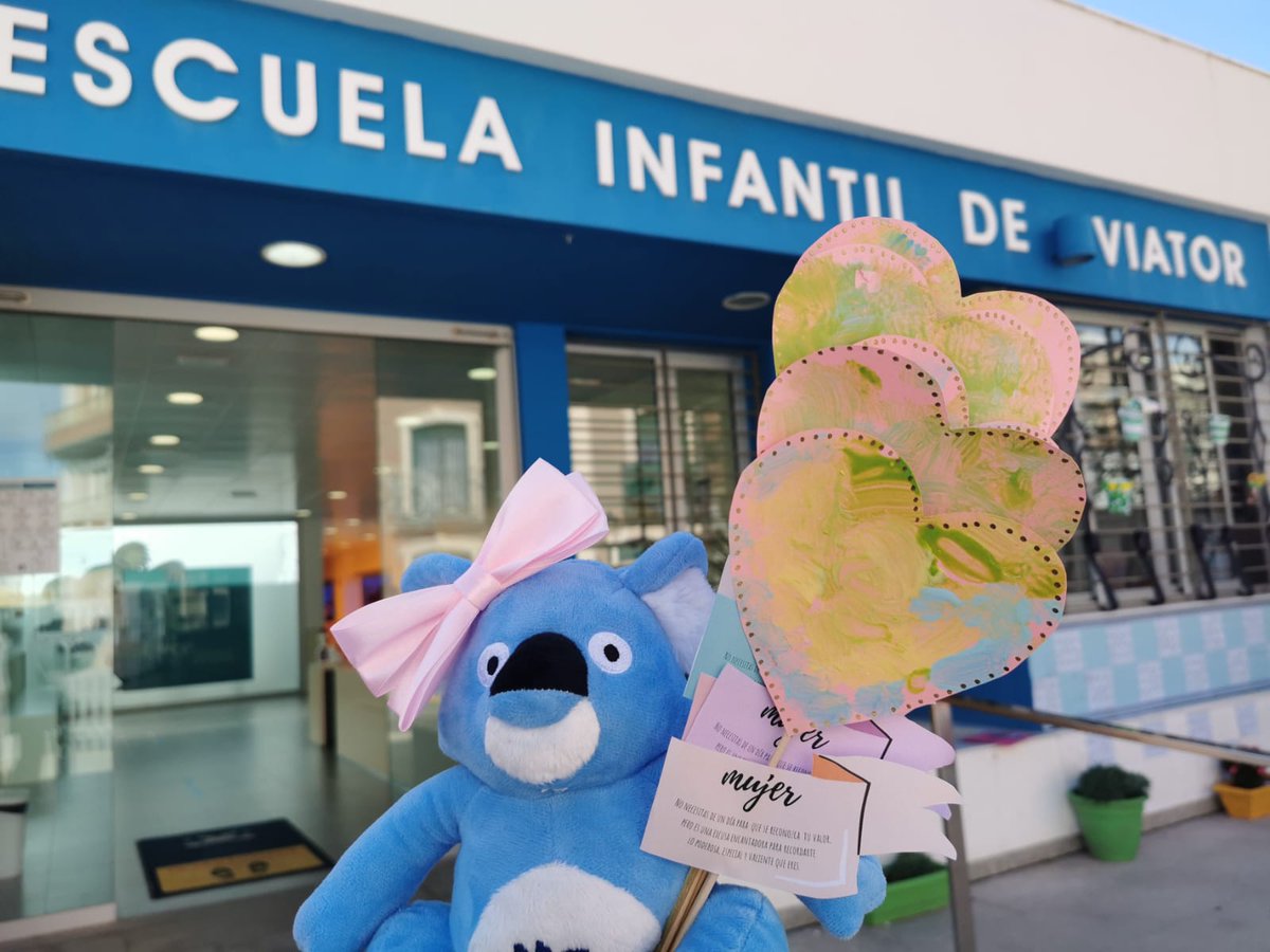 MarianCS26's tweet photo. "No necesitas de un día para que se reconozca tu VALOR, pero es una excusa encantadora para recordarte lo PODEROSA, ESPECIAL Y VALIENTE que eres"

¡Feliz día de MUJER! 
#EIViator
#8Marzo2022
#DiaInternacionalDeLaMujer
#escuelasinfantileskoala https://t.co/yIloaoit3e