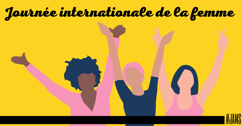 les_JAMS's tweet photo. En cette #JourneeDeLaFemme, les #JAMS honore toutes les #femmes du monde entier. Nous rendons hommage à leur rôle dans la société, à leurs idées, leurs innovations et à leur leadership. ❤❤❤❤
#Senegal #JIDF2022 #EgaliteFH #femmes #femmesenegalaise #feminist https://t.co/SZQI2wOQ77