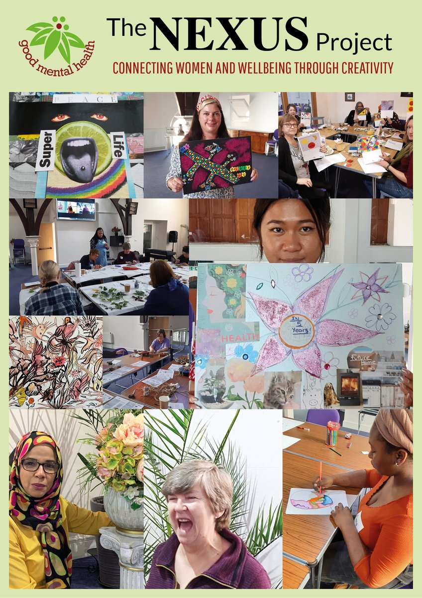 goodmhcoop's tweet image. Our Nexus Project connects women and wellbeing through creativity. Thanks to @TNLComFund and #NationalLottery players on #InternationalWomensDay goodmentalhealth.org.uk/the-nexus-proj…