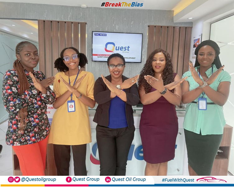 Questoilgroup's tweet photo. Happy International Women's Day from all of us at Quest Oil Group.

#breakthebias https://t.co/B8eoppvpFW