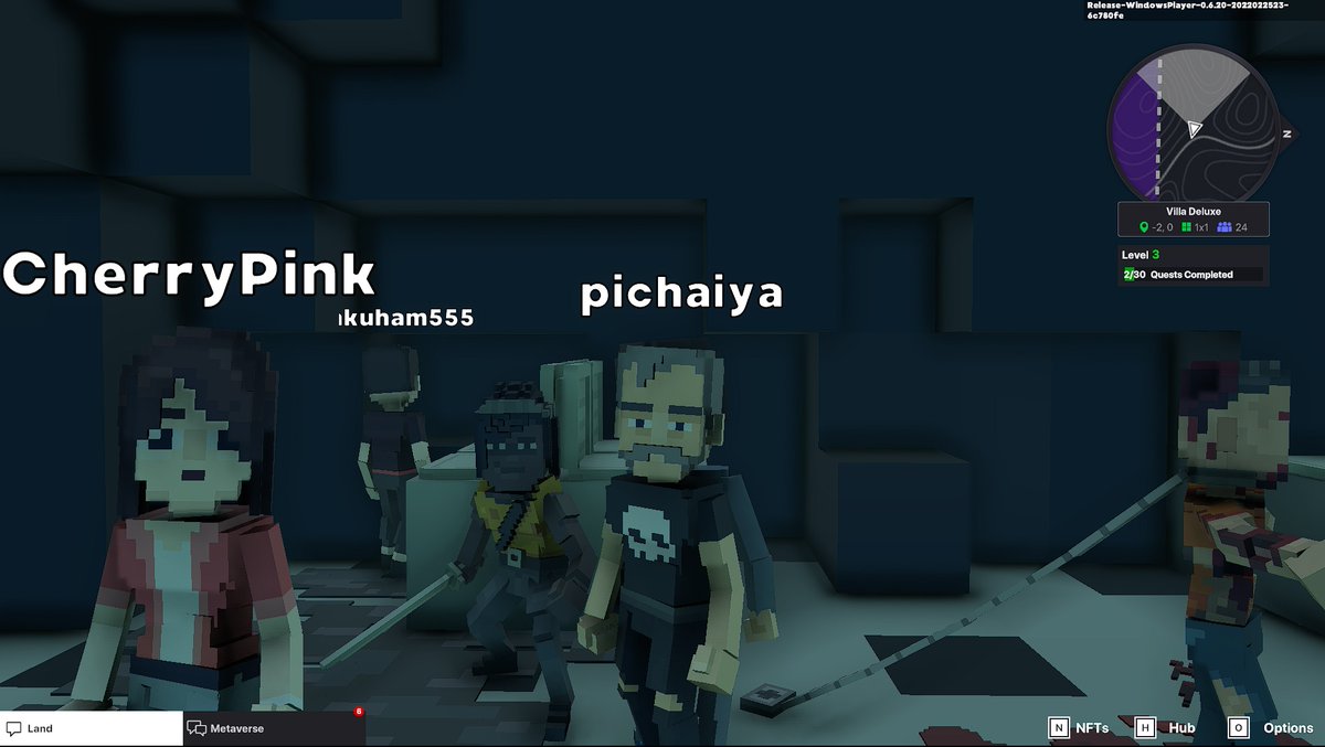 LechuTw's tweet photo. @TheSandboxGame I just participated in the daily #SandboxAlphaS2Contest for a chance to earn up to 1,000 $SAND! Day 4 - Find Michone &amp; her zombies. Check out my screenshot below! 👇 #SandboxAlphaS2 https://t.co/PwnMRmCiqV