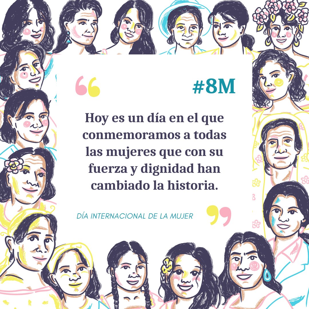 #DíaInternacionalDeLaMujer | Hoy es un día importante para recordar y admirar la constante lucha que viven las mujeres día con día en busca de la validación de sus derechos, contribuyendo así en una sociedad más justa y equitativa para todxs. 💜