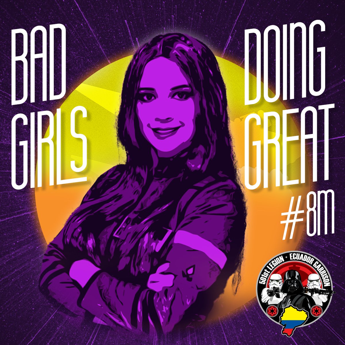 Por las mujeres que lucharon por los derechos que disfrutamos hoy. Por las que siguen luchando por los derechos que nos faltan.
Para quienes quieren que se les felicite, y para quienes quieren que las acompañemos en su lucha, para todas ustedes va este #8M