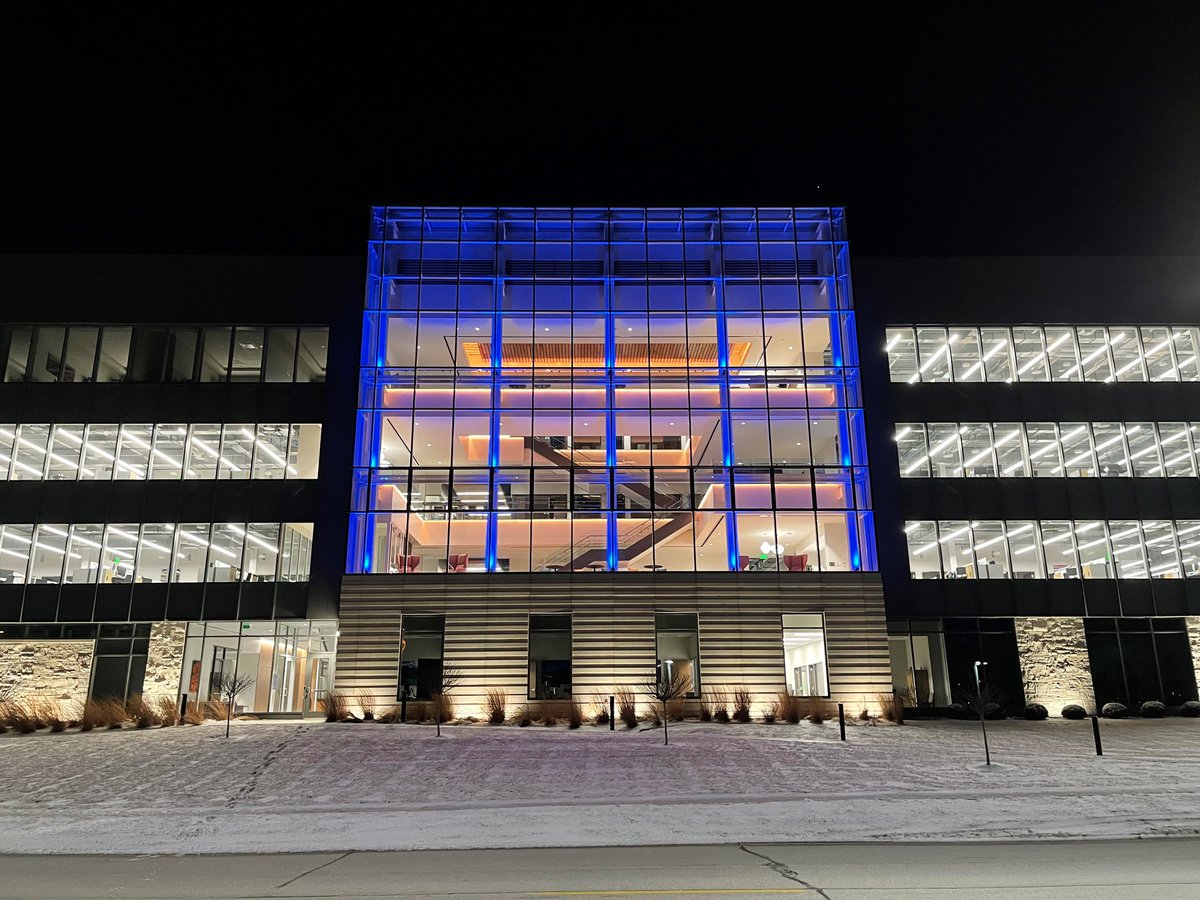 IHMVCU stands with the people of Ukraine and everyone adversely affected by the current situation. This week, our headquarters will glow blue and yellow. Our thoughts are with all those who are affected and their families. 

#Ukraine #StandWithUkraine