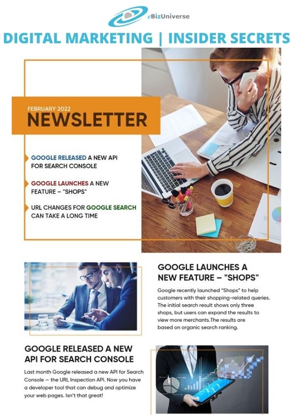 eBizUniverse's tweet image. 🗣✍️ Google&apos;s Newly Launched Releases Explained 📑💡bit.ly/3pZ05XN #eBizUniverse #DigitalMarketing