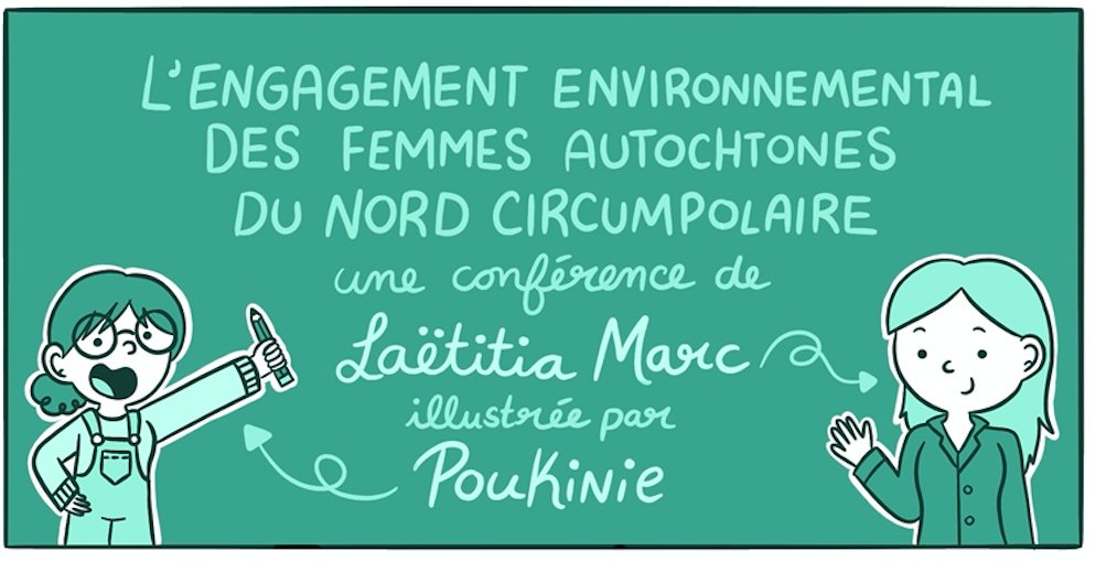 #JourneeDesDroitsDesFemmes
"À travers la BD, l’artiste porte les voix militantes, elle montre qu’il existe une raison d’espérer, elle dessine le message engagé de ma thèse : l’écoféminisme anticolonial est la voie vers la justice climatique."
L. Marc 👉climatbd.uqo.ca