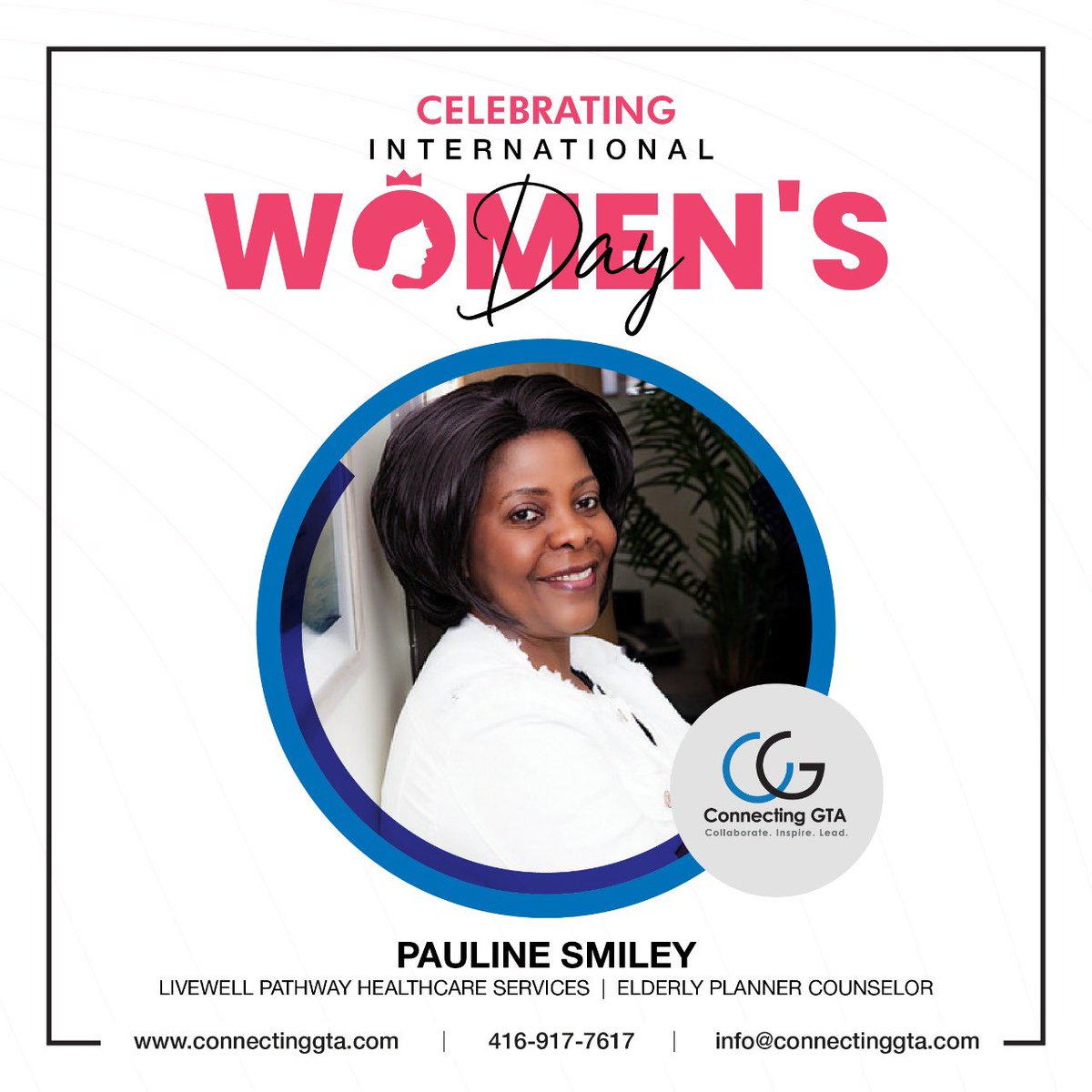 connectinggta's tweet photo. Happy International Women’s Day. #ConnectingGTA #Ontario #Celebrate #InternationalWomensDay #celebration  #womeninbusiness #leaders #toronto #ontario #gta #businessnetworking #network #club #cgta #entrepreneurlife #supportingsmallbusinesses #networkingclub #cgta https://t.co/zJeMQBL5CI