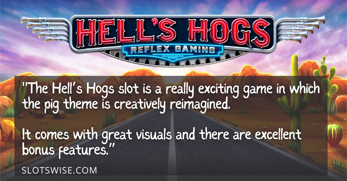 ReflexGamingLtd's tweet photo. A shout-out to @slotswise for the awesome review of our upcoming game, Hell's Hogs.
18+ only. @BeGambleAware.
Coming soon.
#Yggdrasilmastersprogram #hellshogs #premiumslots #onlineslots #igaming https://t.co/WYftr7L3eT
