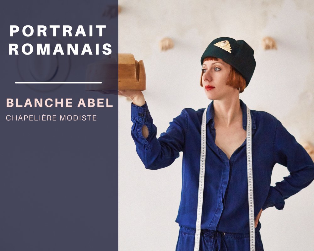 ✨ Portrait Romanais ✨

👩 À l’occasion de la journée internationale des droits des femmes, nous vous proposons de découvrir le portrait de Blanche Abel, une jeune modiste romanaise.

Retrouvez son portrait dans le Romans Mag de mars 👉 bit.ly/379VrQ1