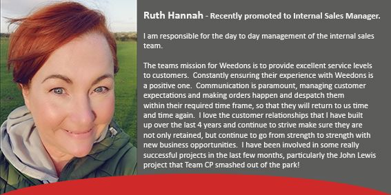 WeedonGroup's tweet image. We are pleased to share Ruth's experience of being part of the Weedon Group team....

#internationalwomensday #internationalwomensday2022 #BreakTheBias