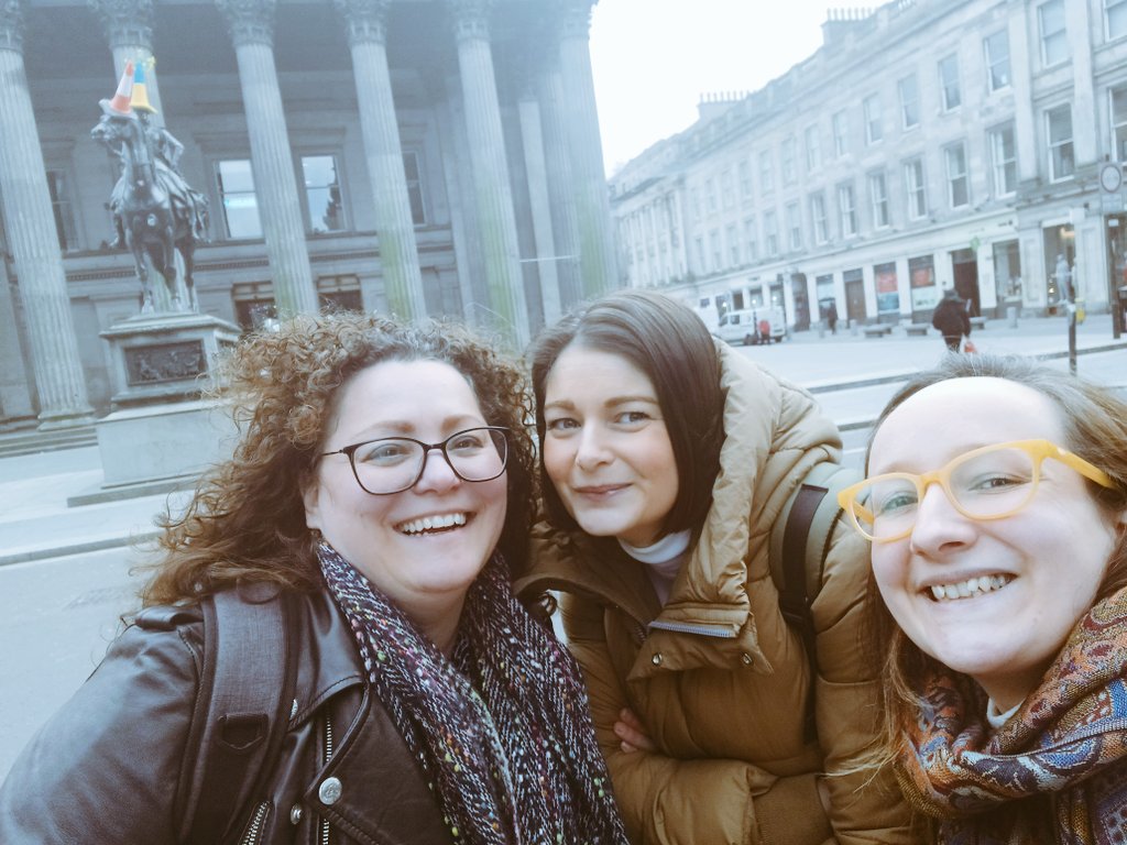 KatyaAllcott's tweet photo. Happy #InternationalWomensDay from 3/4 of the all female team at @ScotMentoring - we work to help those that run mentoring services to #BreakTheBias 
#JustQuietlySmashingIt
#ThirdSectorLife https://t.co/e07IQQ3fOy