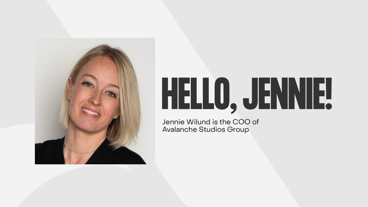 “An important day that shouldn’t have to exist”. To mark the occasion, we check in with Jennie Wilund, COO of Avalanche Studios Group. https://t.co/iwFOm3AemF