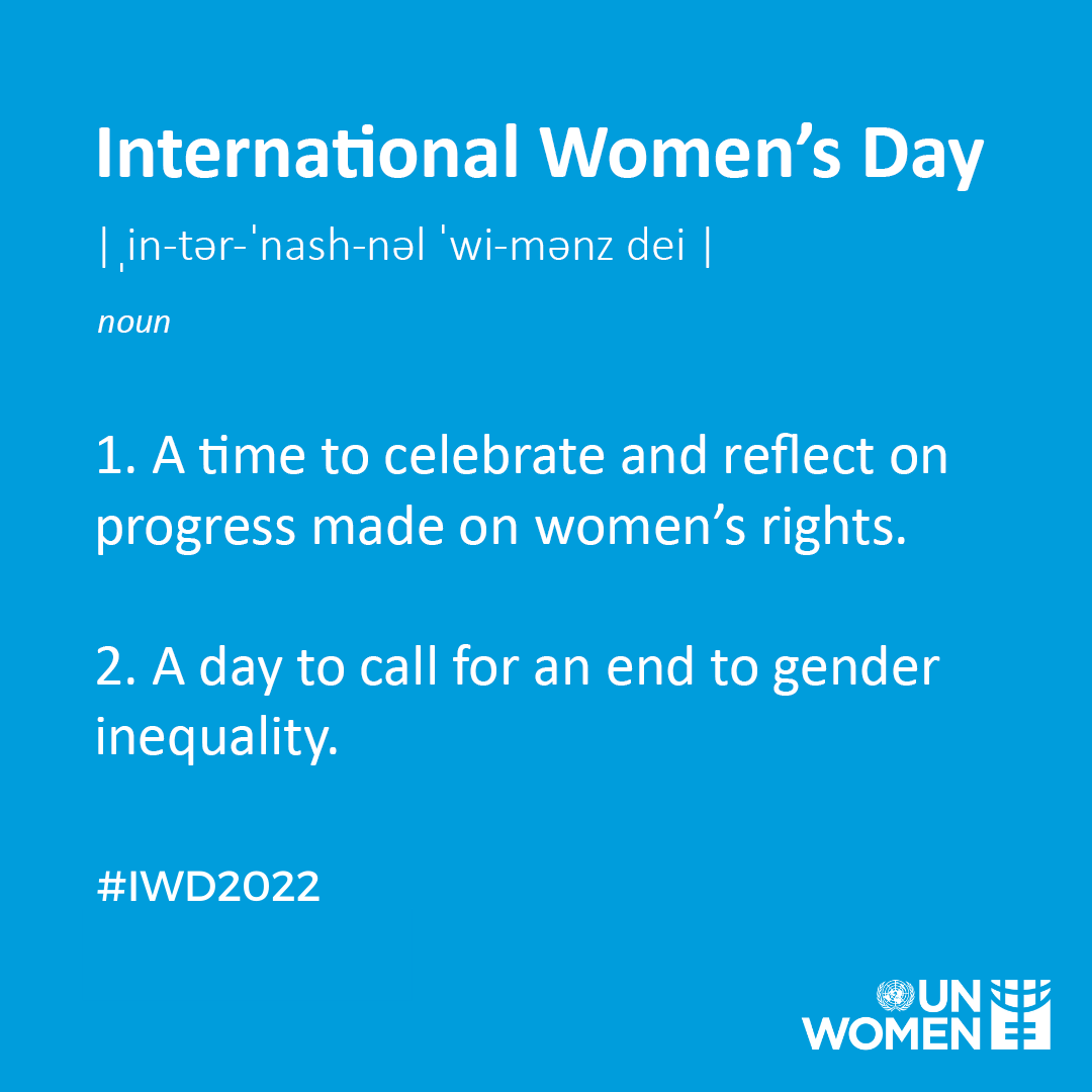 On behalf of all of us at the Women, Peace &amp; Security and Humanitarian Action Compact: Happy International Women's Day! #IWD2022