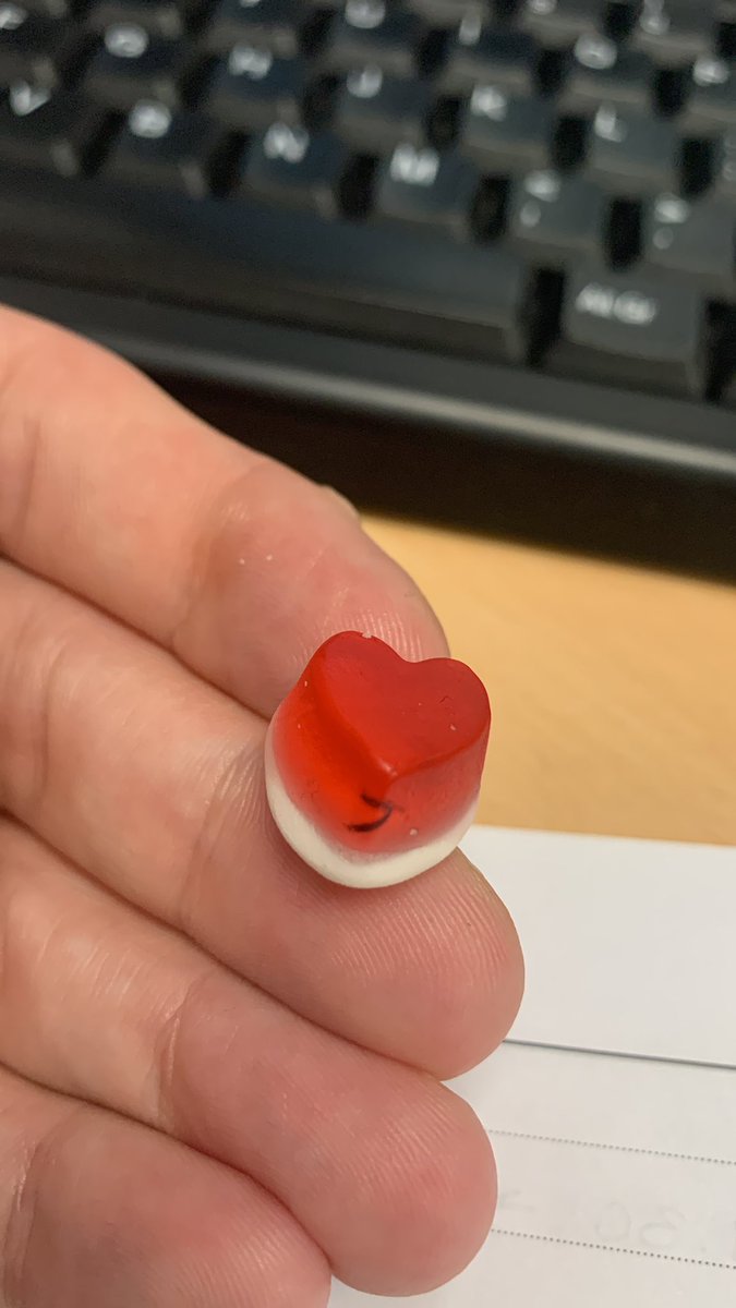 PhilSpackman's tweet photo. @HariboUKI_ what’s this in the sweet? https://t.co/L7SZbU8tTD