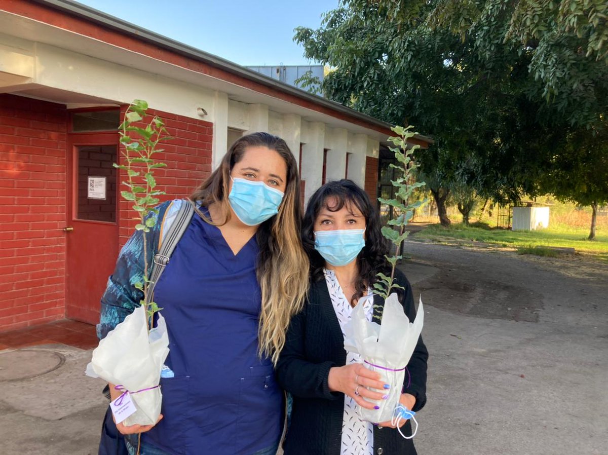 #INIALaPlatina  se sumó al lema del #DiaInternacionalDeLaMujer “Igualdad de género hoy, para un mañana sostenible” con un árbol nativo, símbolo de nuestro trabajo con la tierra 🌳 #8Marzo2022