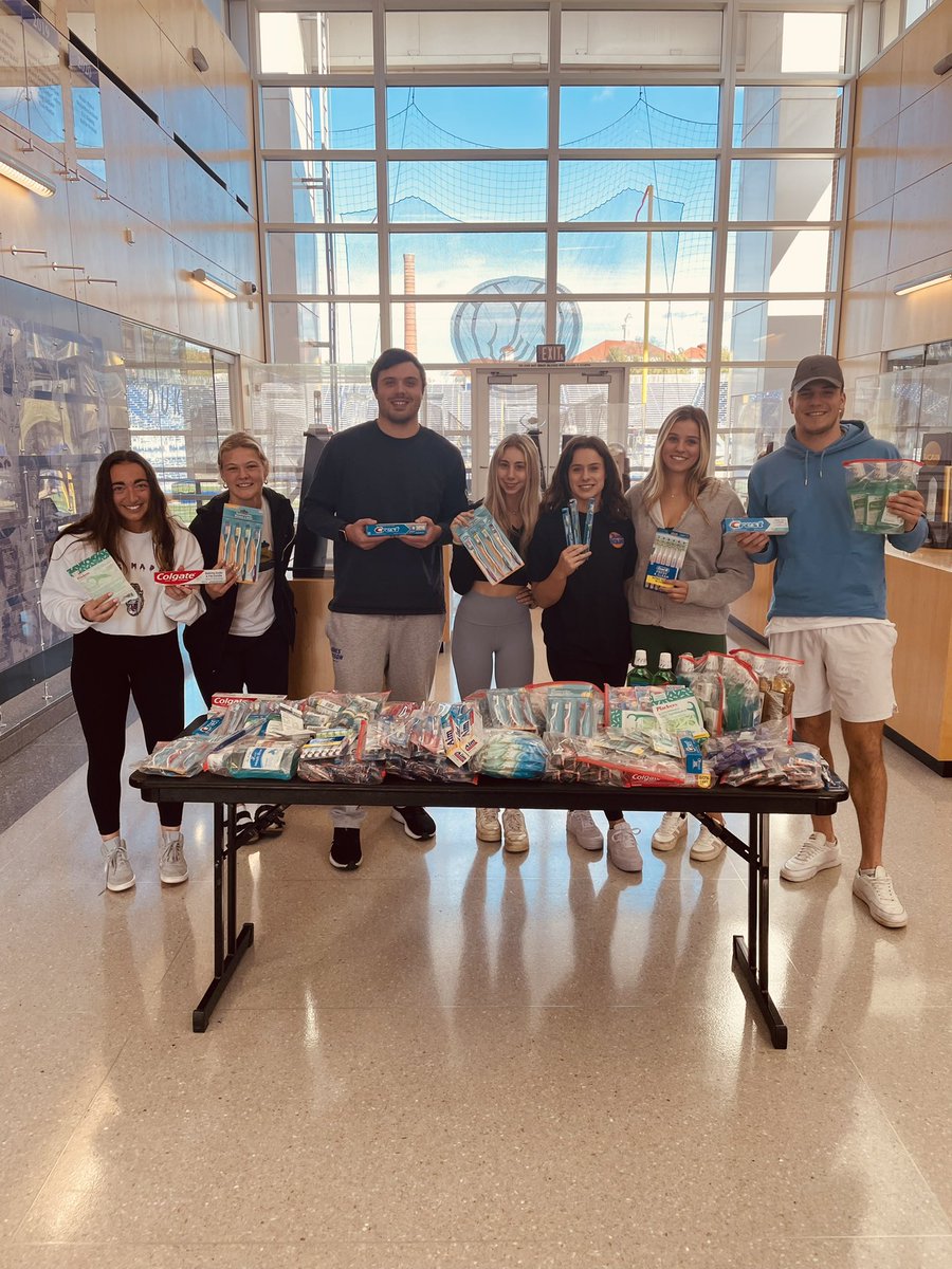 THANK YOU STUDENT-ATHLETES!!🤩🤩

We raised over $400 worth of Dental Supplies for the Salvation Army🔥

#godukes