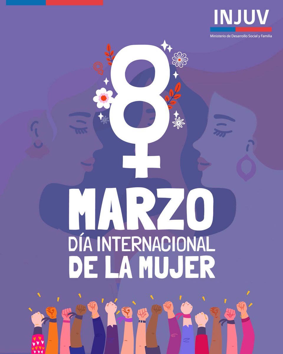 Hoy conmemoramos el Día Internacional de la Mujer y desde Injuv queremos hacerlo invitándote a revisar nuestro Manual de Lenguaje Inclusivo y No Sexista para que juntas y juntos nos eduquemos en torno a la inclusión y la igualdad de género en el lenguaje
👉extranet.injuv.gob.cl/glosario_empre