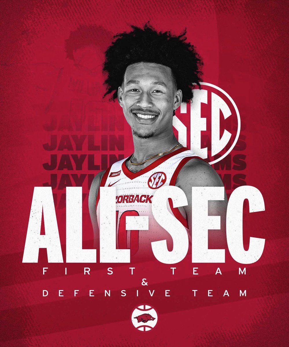 EricPMusselman's tweet photo. Congratulations @Jay_MWilliams_ on being voted First Team All-SEC and All-Defensive team! https://t.co/BbNpdGhVDb