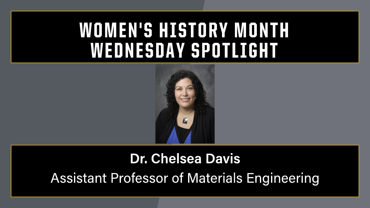 Purdue Energetics Research Center (@puenergetics) on Twitter photo The next spotlight is on Dr. Chelsea Davis! She recently won the NSF CAREER in January 2021 and the Early Career Scientist Award from the Adhesion Society just last week!
#WomensHistoryMonth
@PurdueWIEP <a href="/PurdueEngineers/">Purdue Engineering</a> <a href="/ChelseaDavisLab/">Chelsea Davis</a> The next spotlight is on Dr. Chelsea Davis! She recently won the NSF CAREER in January 2021 and the Early Career Scientist Award from the Adhesion Society just last week!
#WomensHistoryMonth
@PurdueWIEP <a href="/PurdueEngineers/">Purdue Engineering</a> <a href="/ChelseaDavisLab/">Chelsea Davis</a>