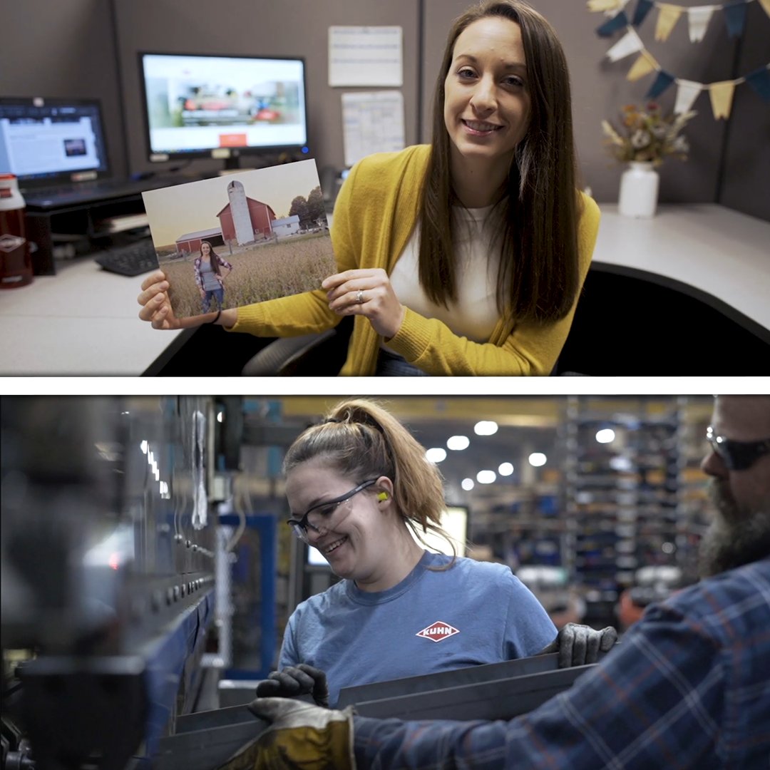 We’re proud to call so many talented and hard-working women our colleagues. Whether in the office, in the factory or anywhere in between, they are an integral part of the KUHN team! #KUHN #InternationalWomensDay #womeninag #women #agriculture #agequipment #manufacturing