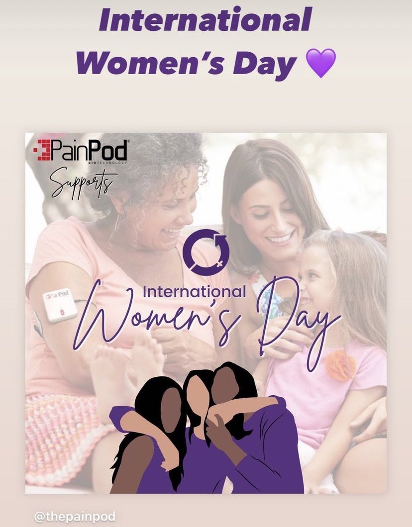 #InternationalWomensDay  #Strong #PainPod #DrugFreePainRelief