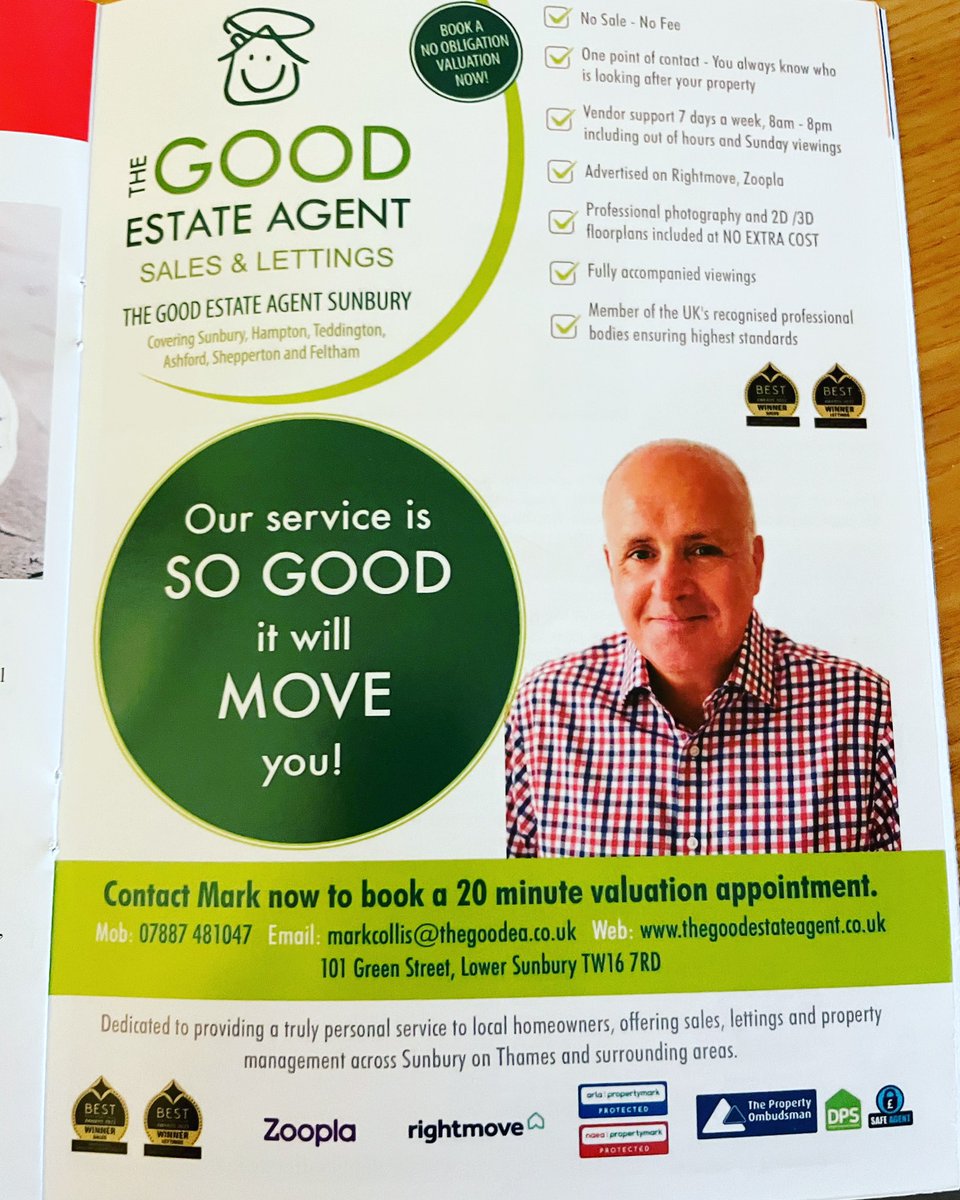 The Good Estate Agent Sunbury on Thames (@thegoodsunbury) on Twitter photo Our service is SO GOOD it will MOVE you! #estateagent #sunburyonthames <a href="/sunburymatters/">Village Matters</a> <a href="/delightfuldini1/">delightful dining</a> <a href="/alexandmarquees/">Alexander Marquees Hire</a> <a href="/Sassy_Apron/">Sassy</a> <a href="/Indian_Zest/">Indian Zest - Sunbury</a> <a href="/qa_health/">Eddy - QA Health - Mental Wellness</a> <a href="/tastecreative_/">Geoff Curtis</a> <a href="/tanningashford/">tanstudioashford</a> <a href="/TimelessIMS/">Timeless IMS</a> <a href="/ARCPropertyMain/">A.R.C. Property Maintenance</a> <a href="/iexpertgadgets/">iexpertgadgets</a> <a href="/travelwithjodik/">Jodi Kerr</a> Our service is SO GOOD it will MOVE you! #estateagent #sunburyonthames <a href="/sunburymatters/">Village Matters</a> <a href="/delightfuldini1/">delightful dining</a> <a href="/alexandmarquees/">Alexander Marquees Hire</a> <a href="/Sassy_Apron/">Sassy</a> <a href="/Indian_Zest/">Indian Zest - Sunbury</a> <a href="/qa_health/">Eddy - QA Health - Mental Wellness</a> <a href="/tastecreative_/">Geoff Curtis</a> <a href="/tanningashford/">tanstudioashford</a> <a href="/TimelessIMS/">Timeless IMS</a> <a href="/ARCPropertyMain/">A.R.C. Property Maintenance</a> <a href="/iexpertgadgets/">iexpertgadgets</a> <a href="/travelwithjodik/">Jodi Kerr</a>