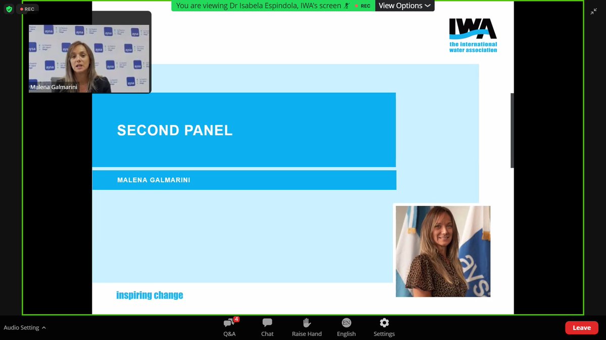 #Water is predominantly a male-driven sector. This is a collective struggle. Women need to #BreaktheBias to move forward &amp; for a more egalitarian world - @MalenaMassa, <a href="/AySA_Oficial/">AySA S. A.</a>

#InternationalWomensDay #DiaInternacionalDeLaMujer