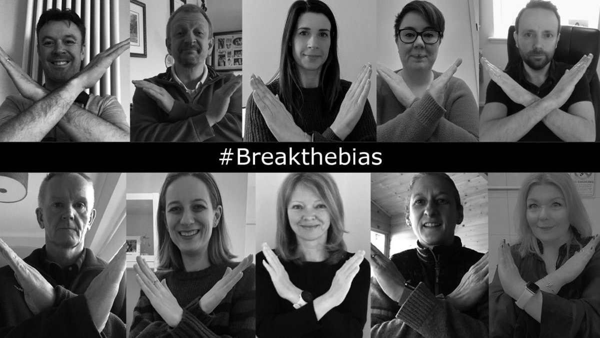 We are delighted to be supporting International Women's Day today and this year's key theme, #BreakTheBias