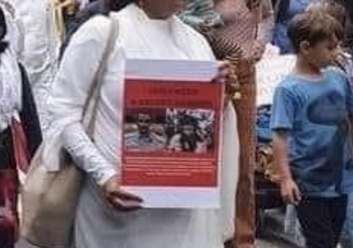 Nmhali's tweet photo. #Mar8March
Diaspora Sudanese in Australia protesting on #WomensDay in support of Sudan revolution. Burhan & Hemeti aren’t forgotten.
#SudanCoup
#KeepEyesOnSudan https://t.co/vnyIAjSaHe