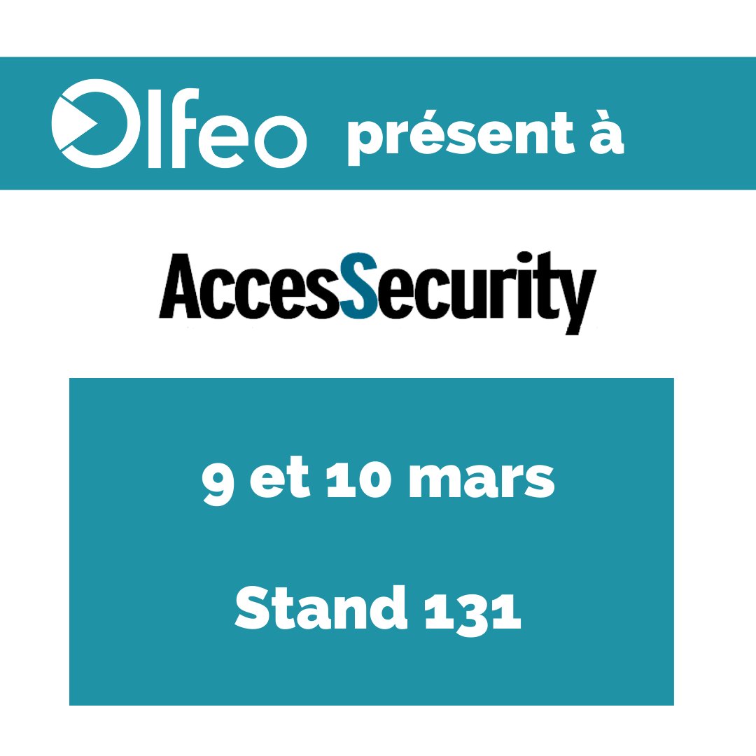 [#ÉvénementOlfeo]

J-1 avant le salon <a href="/AccesSecurity/">Salon AccesSecurity</a> à Marseille.

👉 Retrouvez l'équipe Olfeo sur le stand 131

À demain !

#cybersecurite #accessecurity