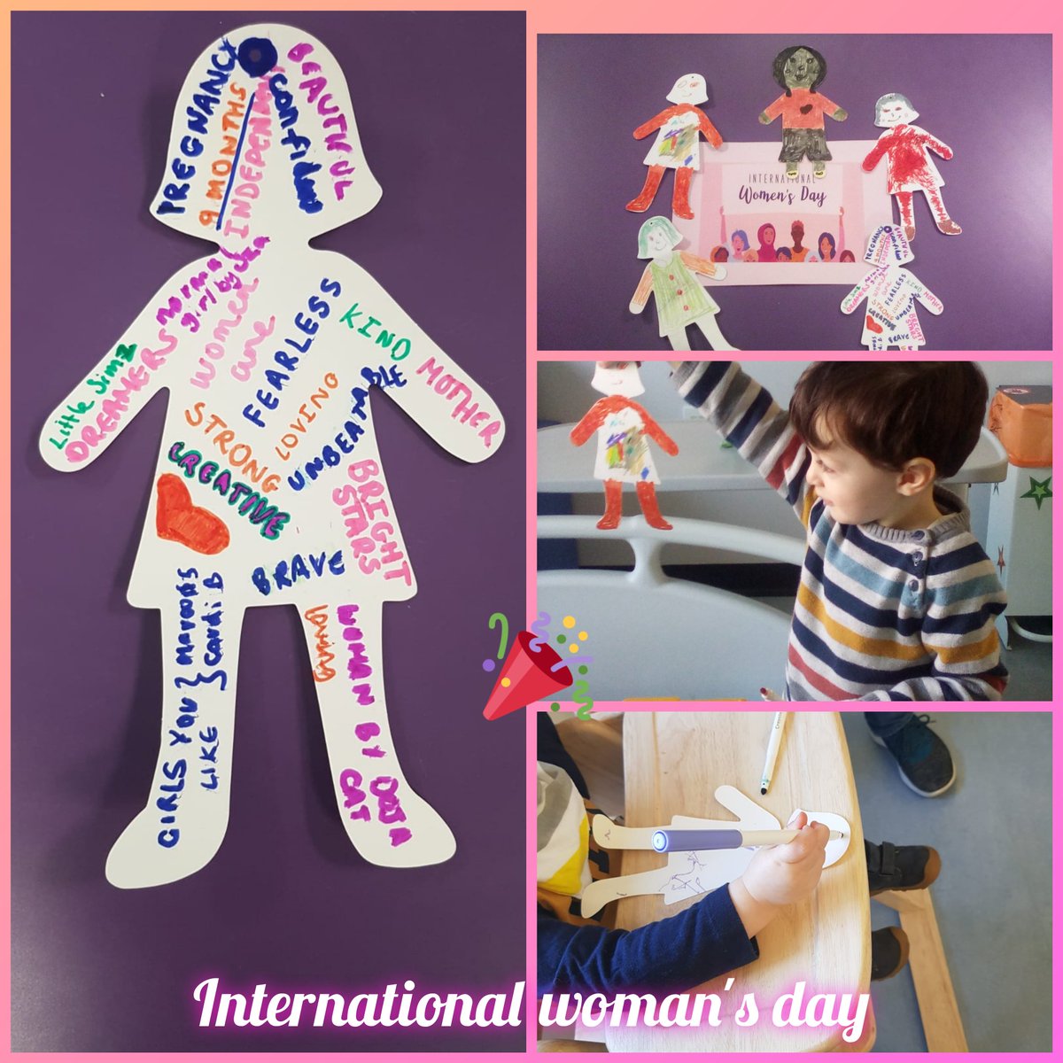 Whittingtonplay's tweet photo. Drawing inspirational woman on International woman's day! https://t.co/fbHG19dTWv
