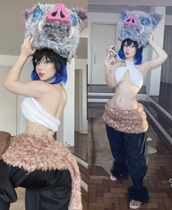 More Inosuke from Kimetsu no Yaiba / Demon Slayer 💙🐗 https://t.co/mb6tweQuv4<a href="/tag/spyxfamily"class="tags"><span>#spyxfamily</span></a>