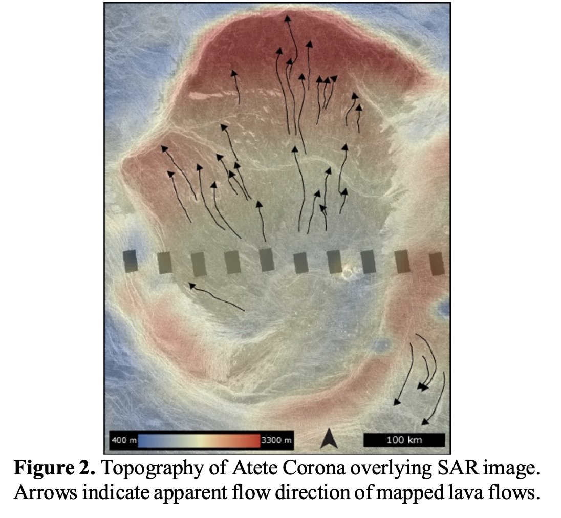 W.S. Tucker is doing a presentation on a feature called a Corona on Venus, which is a unique feature not found anywhere else. They're everywhere! #Venus101 #TeachThisMartianSomeVenus #LPSC2022
