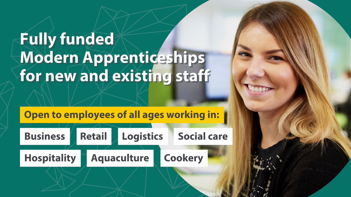 uhinwh_fw's tweet photo. It's Scottish Apprenticeship Week!
Work, learn and earn to gain the skills employers need. Whether you are new staff or looking to upskill we offer a wide range of courses.
Follow the link for more information: https://t.co/U4JD6LYBJG
#ScotAppWeek22 #ApprenticesWork #ThinkUHI https://t.co/SZBchViQ57