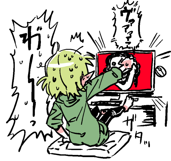 ザクロちゃんと古典的なやつ 
