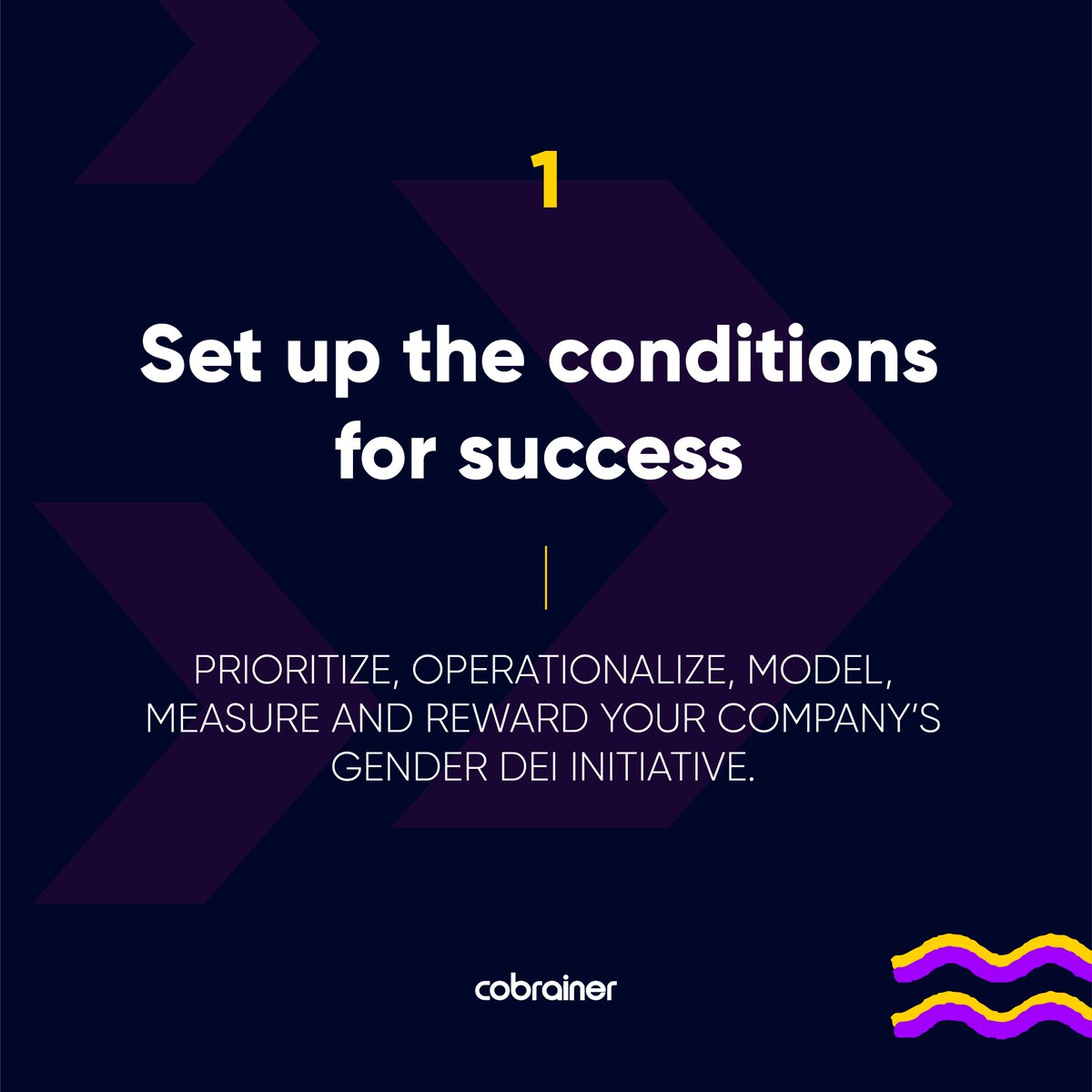 cobrainer's tweet photo. Guide your people towards a just and more equal future and you'll set your company up for success. 🚀

🙌🏼Let's go back to basics and build up stronger foundations, bolstered by the voices and work of women.

#IWD2022 #GenderEquality #Career https://t.co/0fiJNnm8J5