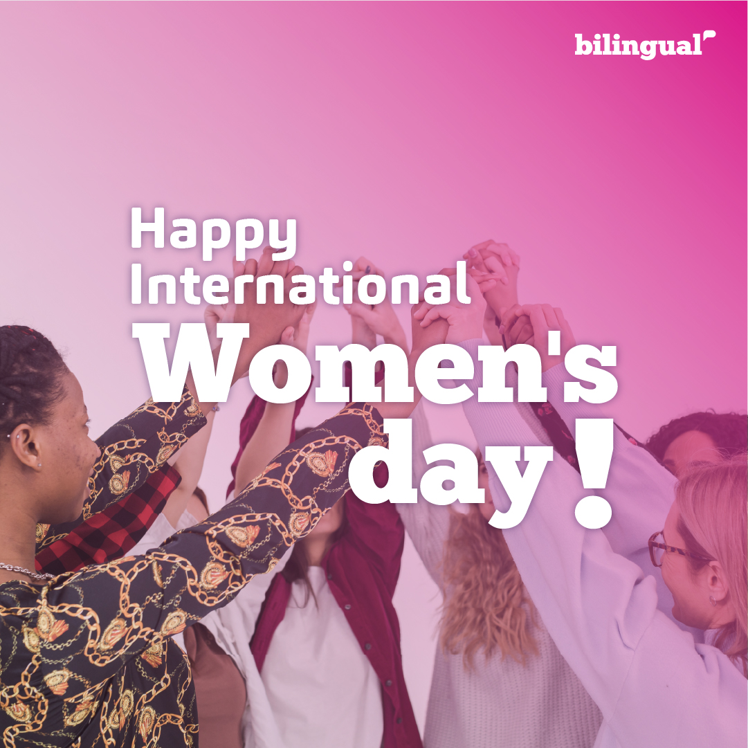 Bilingualls's tweet photo. Hoy celebramos el Día Internacional de la Mujer💪💜
International Women's Day is a global day celebrating the social, economic, cultural, and political achievements of women. The day also marks a call to action for women's equality.

#Womensday #internationalwomensday2022 #8m https://t.co/xS8b7pOmAy