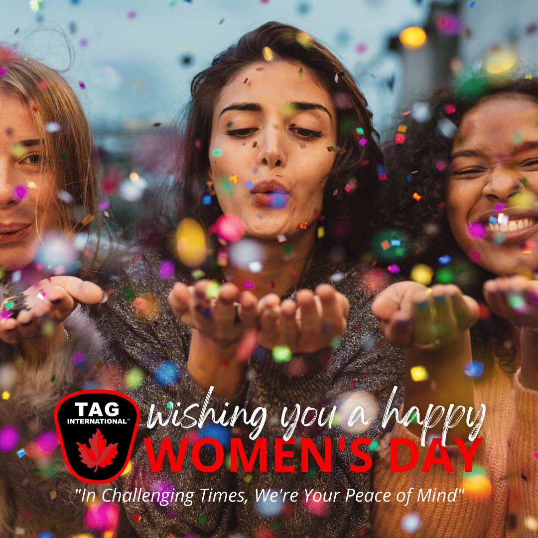 TagInternation3's tweet image. On this day, let’s thank every woman in our life and show them some love. Happy #InternationalWomensDay  💜💗

Email info@taginternational.ca
☎️ 1-866-468-5824
taginternational.ca

#TAGsystems #TAGInvestigations #TAGProtection #TAGSecurity #Orangeville #Shelburne #Caledon