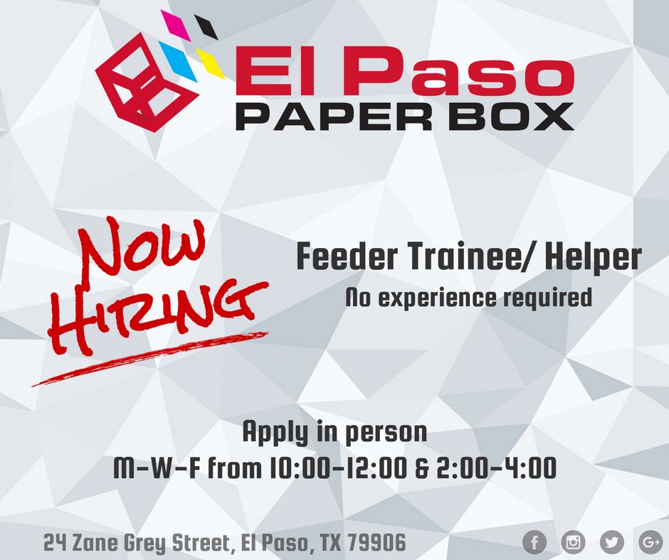 El Paso Paper Box Inc tweet media