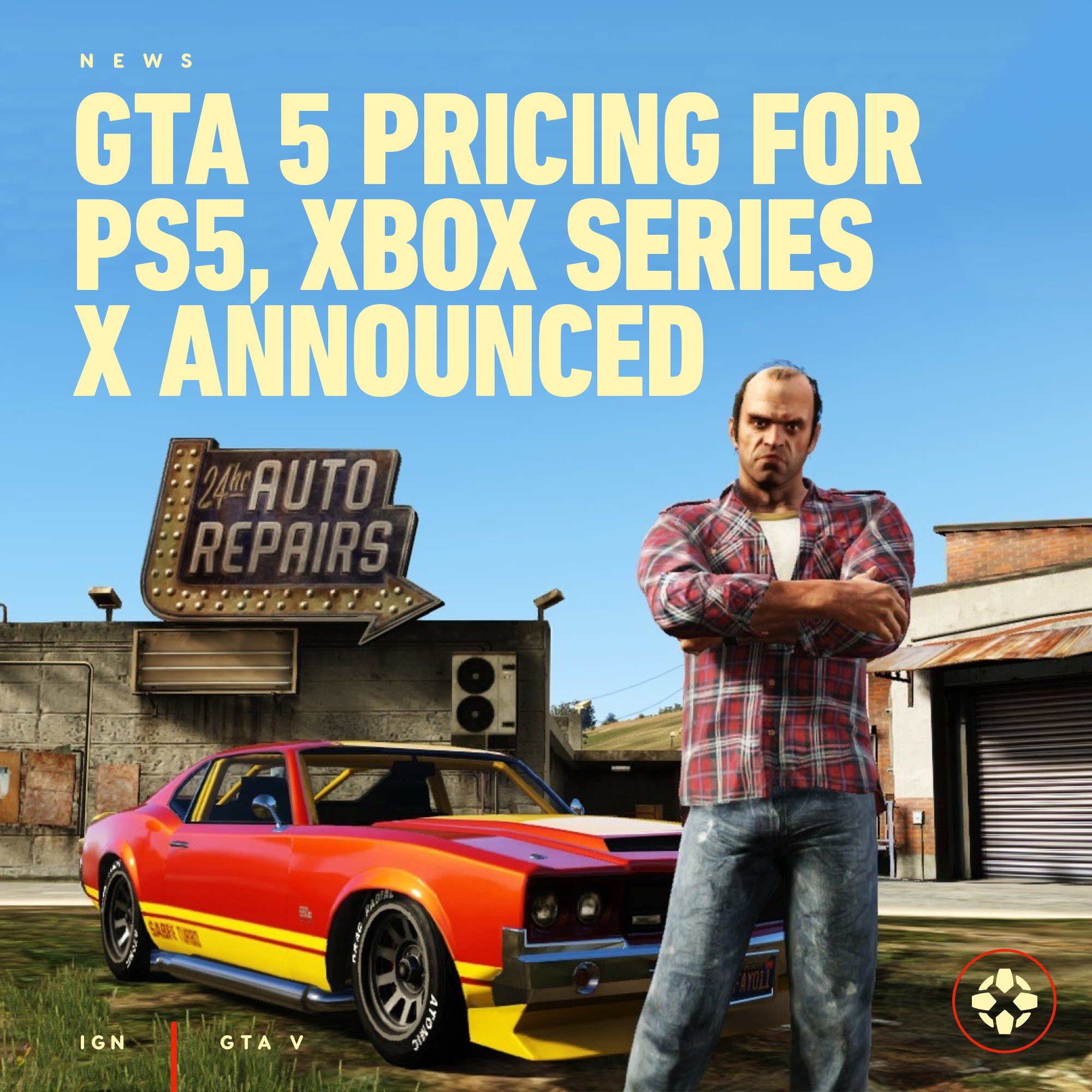 GTA V ganha atualização no PS5 e Xbox Series X