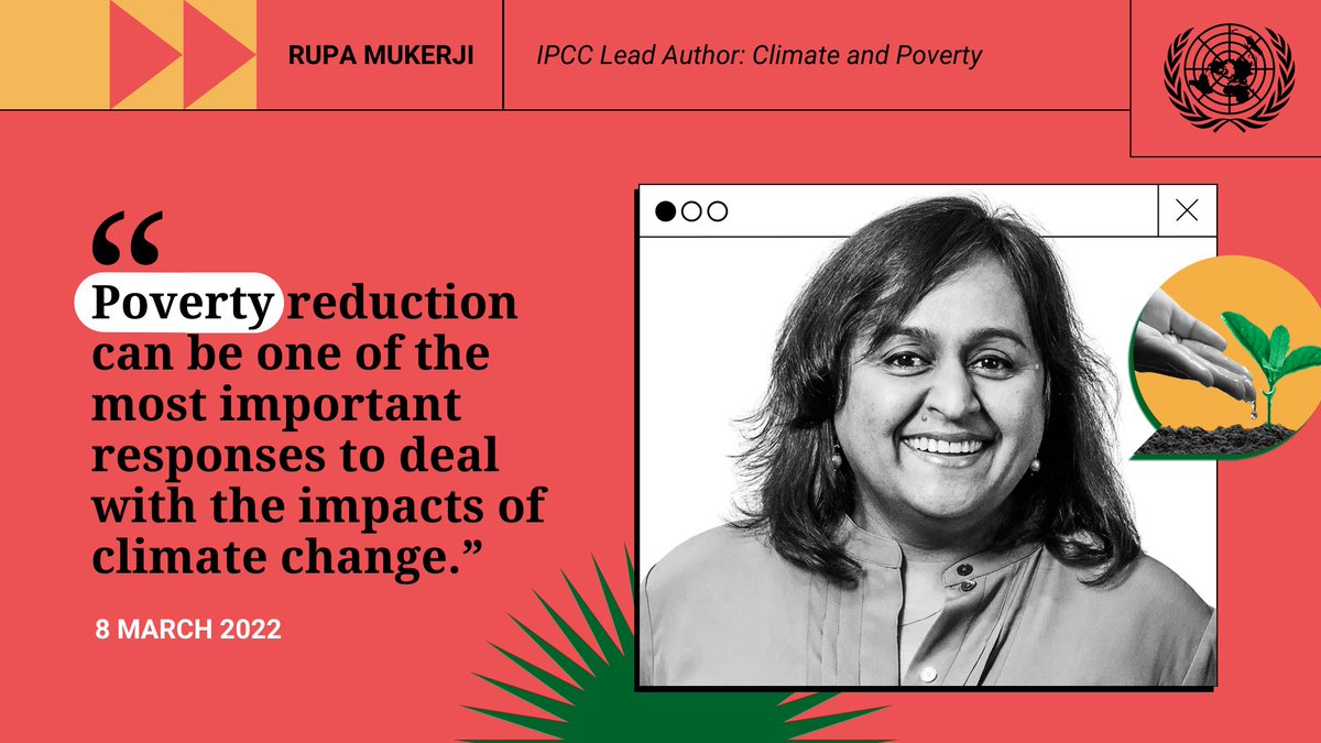 This #IWD2022, <a href="/UN/">United Nations</a> pays tribute to #women who champion the science behind #climatechange. Over the last decades, our understanding of climate change has improved exponentially thanks to the dedication of climate scientists. 👉🏽un.org/en/climatechan…
<a href="/RupaMukerji/">Rupa Mukerji</a>