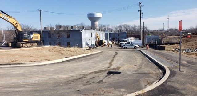 DCDGS's tweet photo. Last month, we delivered the new 801 East Men's Shelter in #Ward8. The facility has vital client services like a computer lab, barbershop, and more, supporting @MayorBowser's promise to reduce homelessness. Now, the demolition work of the former Men's shelter is done! #DGSBuilds https://t.co/VeZC5ErToL