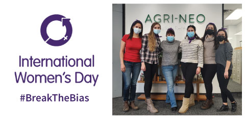 Happy International Women's Day! Today, we would like to send a special shout-out to the countless brilliant, talented, strong women around the world. We also want to thank all the amazing women whom we are privileged to work with each day at Agri-Neo. Let's #BreakTheBias.