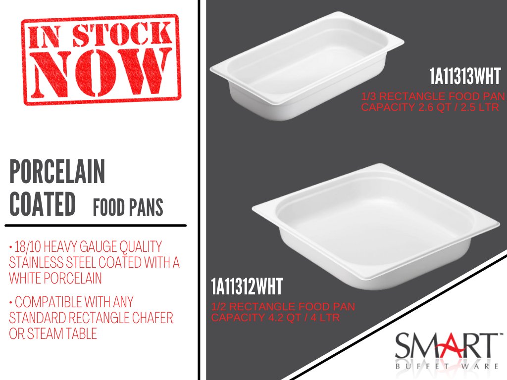 SMARTBuffetWare's tweet image. 🌟 In Stock Now! 🌟 We have inventory - Give us a call!
877-463-3388 smartbuffetware.com
.
.
#smartbuffetware #smartbuffet #smartbeverage #smartchafer #smartinduction #smartcolddisplay #smartsolutions #choosesmart #hospitality #foodservice #buffet #catering #events #instock