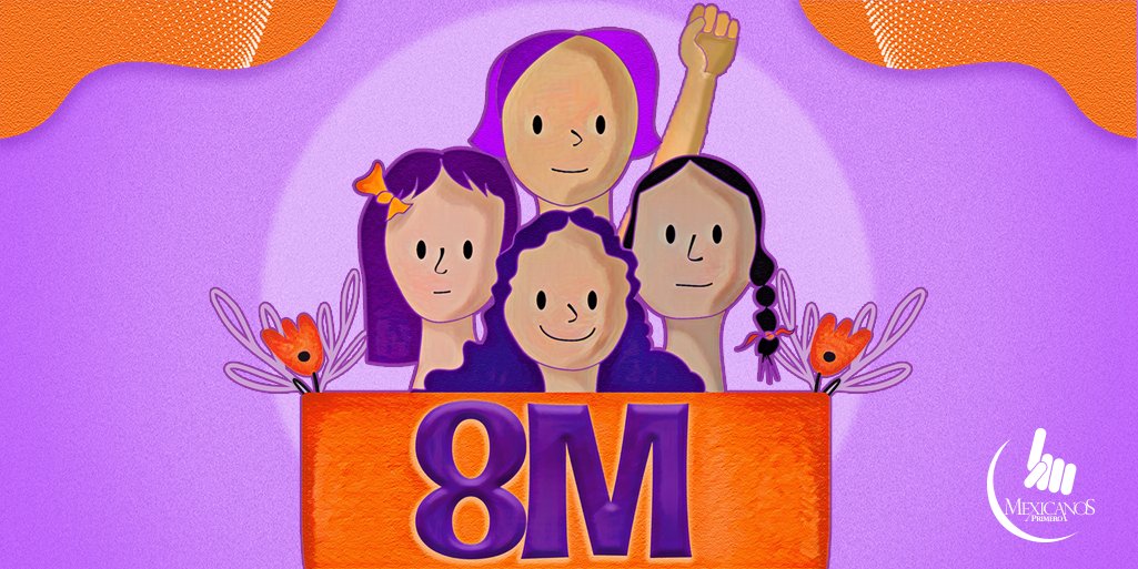Este #8M2022 sigamos luchando por los derechos de todas, exijamos igualdad y que nuestras niñas tengan la oportunidad de vivir seguras, de aprender y crecer para lograr sus sueños y cumplir sus objetivos. #DiaInternacionalDeLaMujer #8Marzo2022
