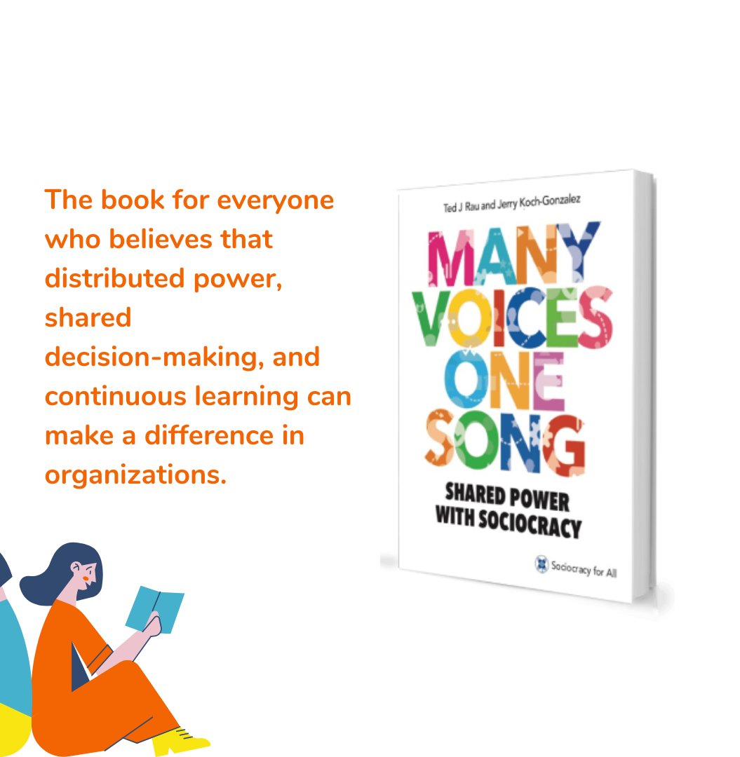 3 books on #sociocracy

📘 the manual "Many Voices One Song" - reference book for many! 
📙 the start-up guide "Who Decides Who Decides"
📓 a curriculum to use sociocracy with children "Let's Decide Together"

#socinn #collaboration #culturechange