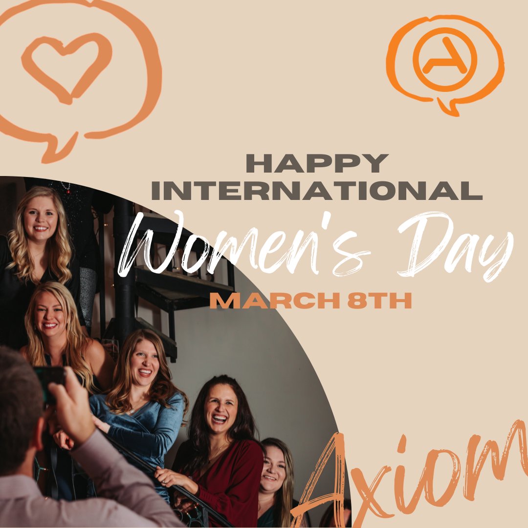 AxiomProducts's tweet photo. Happy International Women's Day to the strong women we interact with every day. Your strength, creativity, and determination consistently push us all to reach new heights. 
#IWD2022 #InternationalWomensDay #InternationalWomensDay2022 https://t.co/8m42JhNPOI